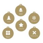 Keepsake Name Disc Ornament (5-Pack) product image