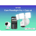 Wyze Smart Cam Floodlight Pro + Wyze Cam V4 2.5K  product image