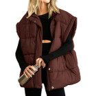 Women's Oversized Puffer Vest  product image