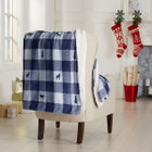 Reversible Sherpa Plush Blanket product image