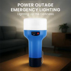 2-in-1 Portable Rechargeable Hanging LED Bulb product image