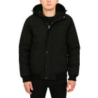 Men's Heavyweight Sherpa Fleece-Lined Hooded Bomber Jacket product image