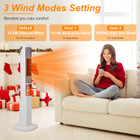 1500W 3D Flame Oscillating Space heater product image