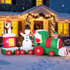 11.5-foot Christmas Inflatable Train product image