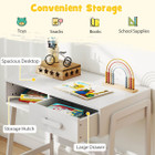 Kids Desk and Chair Set with Storage Drawer product image