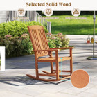 Outdoor Rocking Chair with High Backrest product image