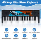 Kids' 49-Key Portable Electric Keyboard product image