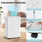 54 Pint Dehumidifier with Drain Hose product image
