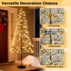 Lighted Alpine Artificial Tree (5-, 6- or 7-foot) product image