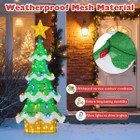 4.3-foot Lighted Christmas Tree with Colorful Bulbs product image
