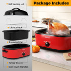 18 QT Electric Roaster Oven with Self-Basting Lid product image
