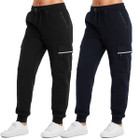 Women’s Loose Fit Cargo Tech Fleece Lined Joggers product image