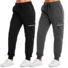 Women’s Loose Fit Cargo Tech Fleece Lined Joggers product image