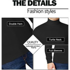 Men's Long Sleeve Turtle Neck T-Shirt product image