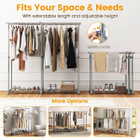 Double Rod Clothes Rack  product image