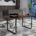 71" Oval Home Office Table with Cable Management product image