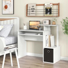 Home Office Computer Desk with Open Storage Shelf product image