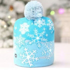 LED Snowflake Knit Hat product image
