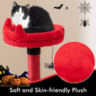 52" Gothic Cat Tree with Plush Perch and Hammock product image