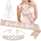Bachelorette Party Sash Tiara And Veil product image