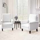 Accent Chair with Solid Wood Legs product image