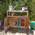 Wood Patio Storage Cabinet  product image