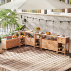Wood Patio Storage Cabinet  product image