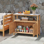 Wood Patio Storage Cabinet  product image