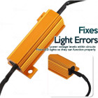 4-Pieces Premium Quality LED Load Resistors for LED Turn Signal Lights product image