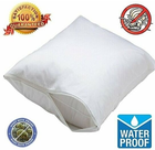 Zippered Waterproof Bed Bug/Dust Mite Pillow Cover (2- or 4-Pack) product image