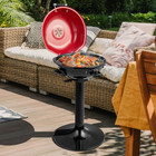 Electric BBQ Grill with Warming Rack and Temperature Control product image