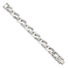 Stainless Steel and White Ceramic Bracelet product image
