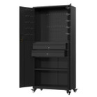 71" Metal Garage Storage Cabinet with Wheels product image