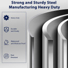 71" Metal Garage Storage Cabinet with Wheels product image