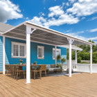 Outdoor Lean-to Hard Top Pergola product image