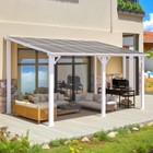 Outdoor Lean-to Hard Top Pergola product image