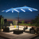 15FT Patio Umbrella with Solar Lights product image