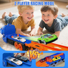 3-in-1 Dinosaur Truck/Race Track with 12 Cars product image