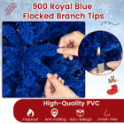 7FT Artificial Christmas Tree with Blue LED Lights product image