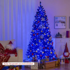 7FT Artificial Christmas Tree with Blue LED Lights product image