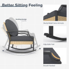 Outdoor Patio Furniture Set with Rocking Chair product image