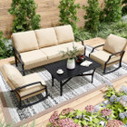 Outdoor Patio Furniture Set with Rocking Chair product image