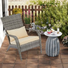 Outdoor Armchair Wicker Lounge Chairs with Cushion product image