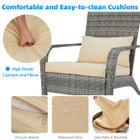 Outdoor Armchair Wicker Lounge Chairs with Cushion product image