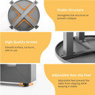 Small Metal Outdoor Patio End Table product image