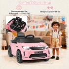 Licensed Land Rover Kids' Ride-on Car with Remote Control  product image