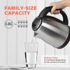 Denmark Electric 1.8 Liter Cordless Electric Kettle product image