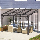 Retractable Pergola with Adjustable Sun Shade Canopy product image