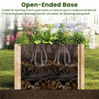 Elevated Planter Box with Open-Ended Base  product image
