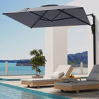 9FT Wall Mounted Outdoor Patio Umbrella product image